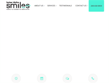 Tablet Screenshot of boiseidahosmiles.com